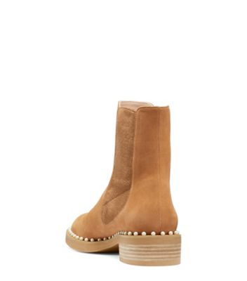 Stuart Weitzman,CLINE,Bootie,Cuir,Noir