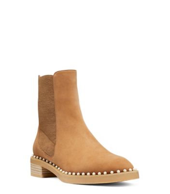 Stuart Weitzman,CLINE,Bootie,Cuir,Noir