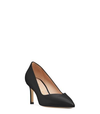 Stuart Weitzman,ANNY 70,Pump,Cuir,Noir