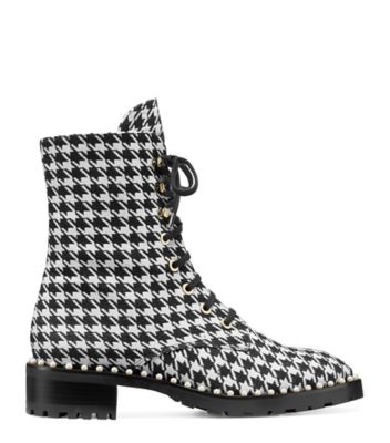 Houndstooth boots outlet