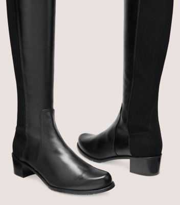 Stuart Weitzman,RESERVE,Boot,Cuir nappa,Noir,Detailed View