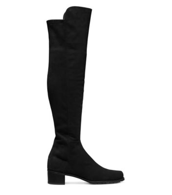 Stuart Weitzman,ALLSERVE CITY BOOT,Black