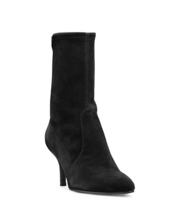 Stuart Weitzman,BOTTINE CLING,Boot,Suède,Noir