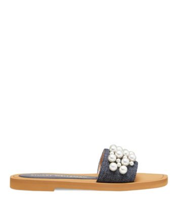 Stuart Weitzman,GOLDIE SLIDE,