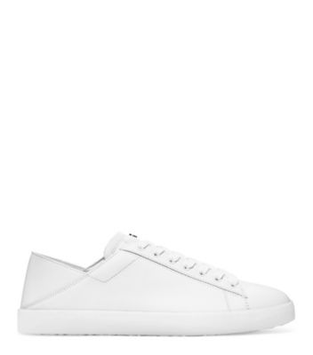 Stuart Weitzman,Livvy Convertible,Sneaker,Leather,Reception,White,Front View