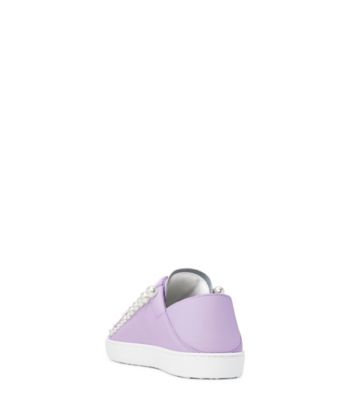 Stuart Weitzman,GOLDIE CONVERTIBLE,Sneaker,Cuir,Violet Wisteria