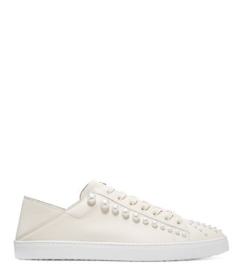 Stuart Weitzman,Goldie Convertible,Sneaker,Leather,Seashell