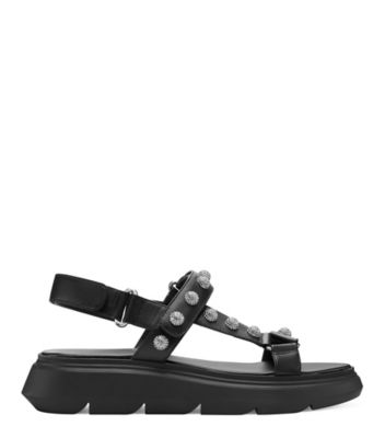 ZOELIE CRYSTAL BALL SANDAL, Black, Product