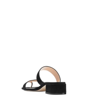 Stuart Weitzman,MAISIE 35 TOE RING SANDAL,,Back View