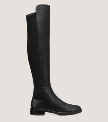 Stuart Weitzman,City Boot,Boot,Nappa leather,Black,Front View