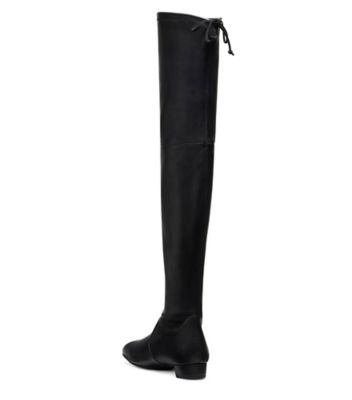 Stuart Weitzman,Botte Genna City 25,Boot,Cuir nappa extensible,Noir