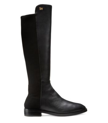 Stuart Weitzman,Botte au genou Keelan City,Boot,Cuir nappa,Noir,Front View