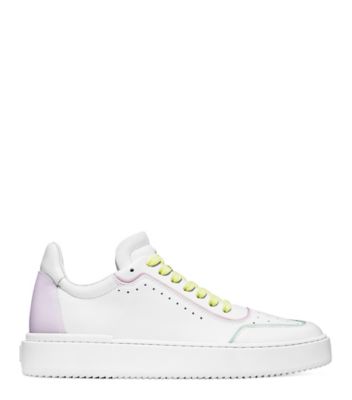 Stuart Weitzman,ESPADRILLE BASSE RYAN,Sneaker,Cuir action,Wistarie multi