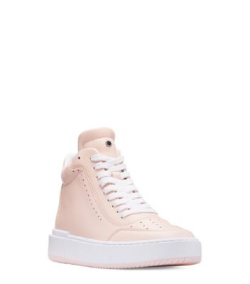 Stuart Weitzman,ESPADRILLE HAUTE RYAN,Sneaker,Cuir,Rose eau de rose