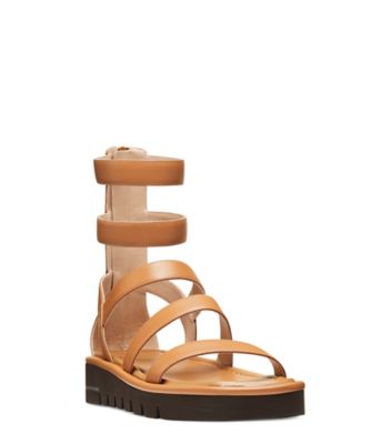 Stuart Weitzman,SANDALE GALA LIFT,Sandal,Cuir,Beige,Side View