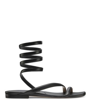 Wrap around sandals discount flat