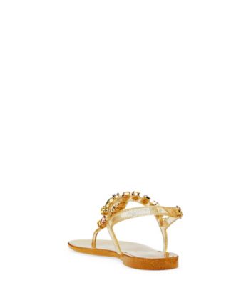 Jeweled on sale jelly sandals