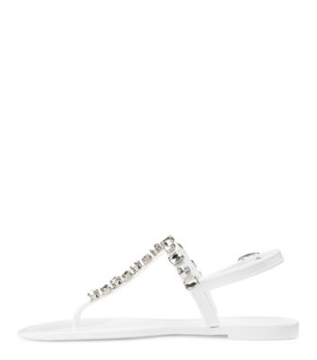 Stuart Weitzman,JAIDE GEM JELLY SANDAL,