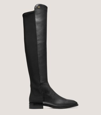 Stuart Weitzman,Botte Keelan City,Boot,Cuir nappa,Noir,Front View