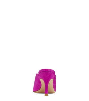 Stuart Weitzman,LULAH,Pump,Suède,Rose framboise