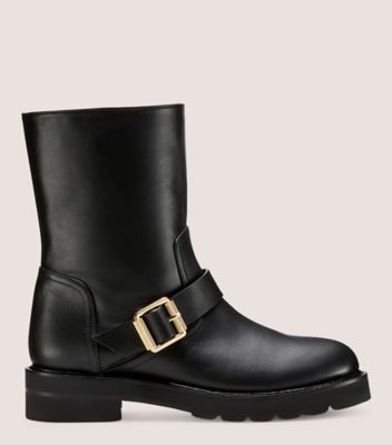 Stuart weitzman hotsell biker boots