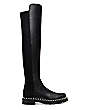 Stuart Weitzman,5050 Lift Pearl,Boot,Nappa leather,Black,Front View