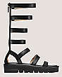 Stuart Weitzman,Sandale haute Gala Lift,Sandal,Cuir,Noir,Front View