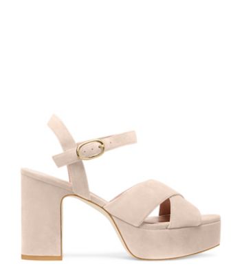 Stuart Weitzman,MARIPOSA PLATFORM 100 SANDAL,,Front View