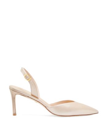 JULIA 75 SLINGBACK PUMP, Platino gold, Product