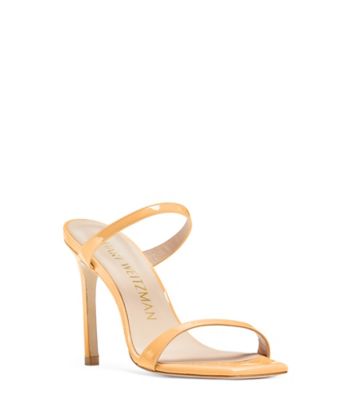 Stuart Weitzman,Aleena 100,Slide,Cuir verni,Mangue,Side View