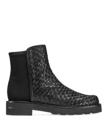 5050 Lift Woven Bootie Stuart Weitzman