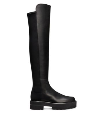 Stuart weitzman 5050 over hotsell the knee leather boot