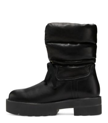 Stuart Weitzman,Tyler Ultralift Bootie,Bootie,Water-repellent leather,Black