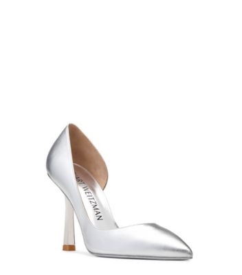 ANNY X HEEL 100 PUMP, Silver, Product