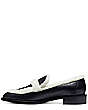Stuart Weitzman,Palmer Chill Loafer,Loafer,Leather & shearling,Black/White