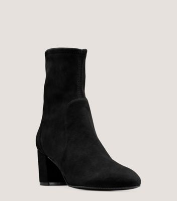 Black suede boot outlet heels