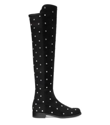 5050 HIGHSHINE CRYSTAL BOOT, Black, Product