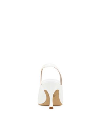 Stuart Weitzman,AVIANNA 75,Pump,Cuir,Blanc