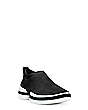 Stuart Weitzman,SW-612 Sneaker,Sneaker,Stretch suede,Black,Side View