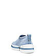 Stuart Weitzman,Espadrille SW-612,Sneaker,Suède extensible,Bleu gris Dovetail,Back View