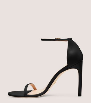 Stuart Weitzman,Sandale à sangle Nudistsong,Sandal,Cuir,Noir