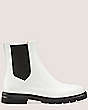 Stuart Weitzman,Dylan Chelsea Bootie,Bootie,Patent leather,White,Front View