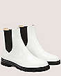 Stuart Weitzman,Dylan Chelsea Bootie,Bootie,Patent leather,White,Angle View
