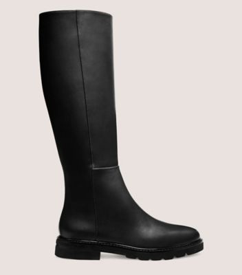Stuart Weitzman,DONNA TO-THE-KNEE ZIP BOOT,,Front View