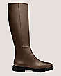 Stuart Weitzman,Donna To-The-Knee Zip Boot,Boot,Smooth Leather,Espresso
