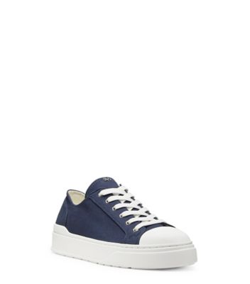 Stuart Weitzman,ESPADRILLE BASSE SAMMY,Sneaker,Toile,Bleu marine