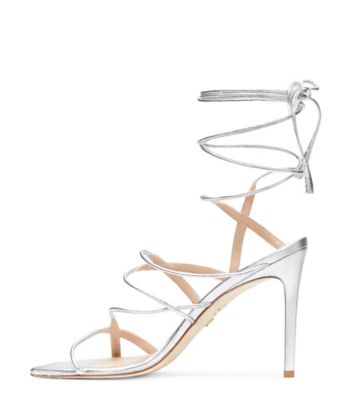 Astrid 100 Lace-Up Sandal | Stuart Weitzman