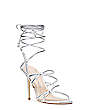 ASTRID 100 LACE-UP SANDAL, Silver, Product