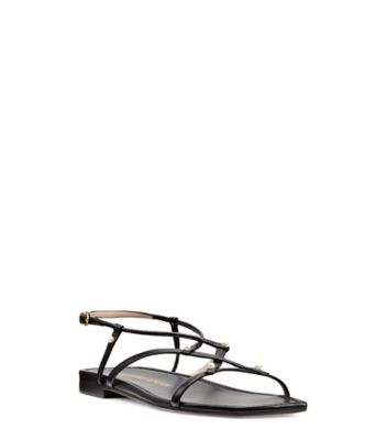 Stuart Weitzman,ASTRID FLAT SANDAL,,Side View