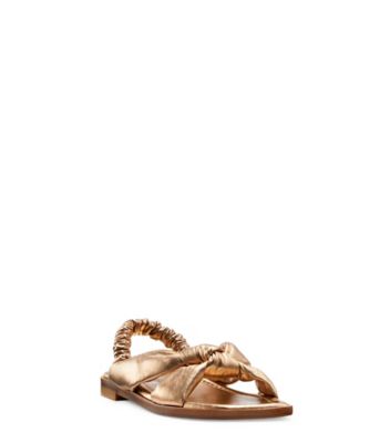 PLAYA KNOT SANDAL, Gold, Product